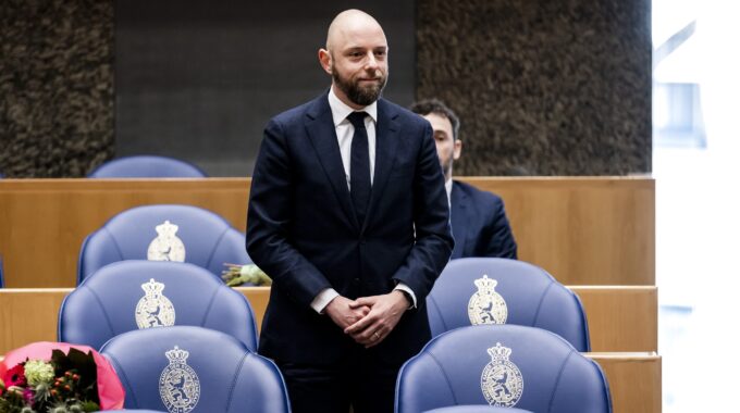 Harderwijkse Peter de Groot in de Tweede kamer prinsjesdag