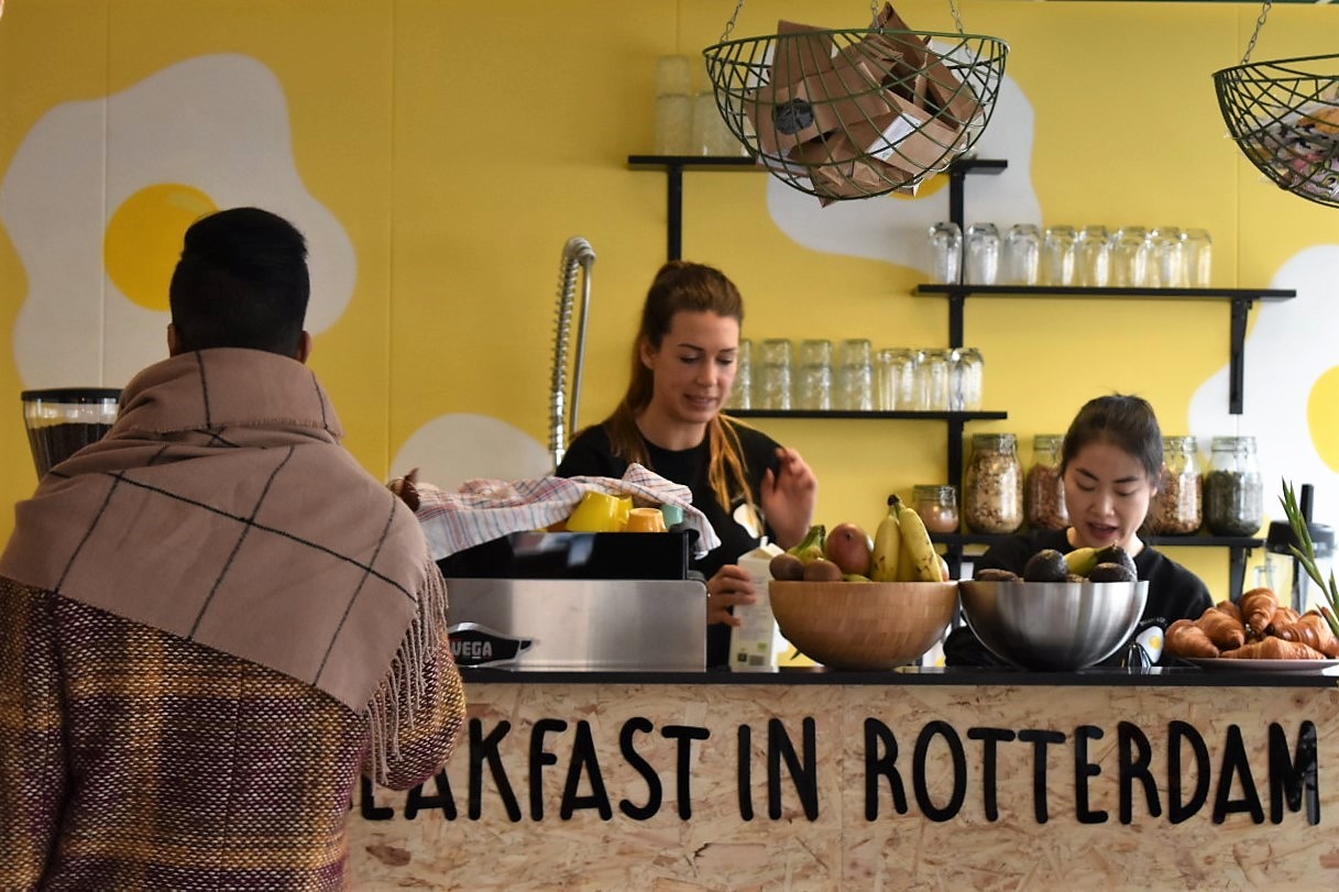 Breakfast in Rotterdam
