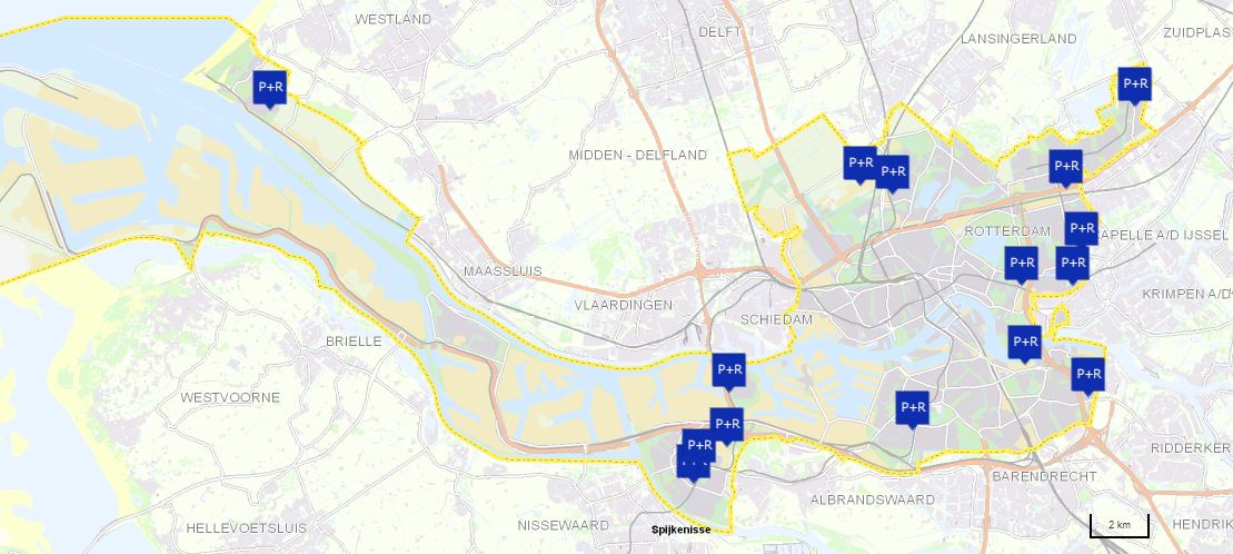 Gratis Parkeren In De Buurt Van Rotterdam Airport indebuurt.nl