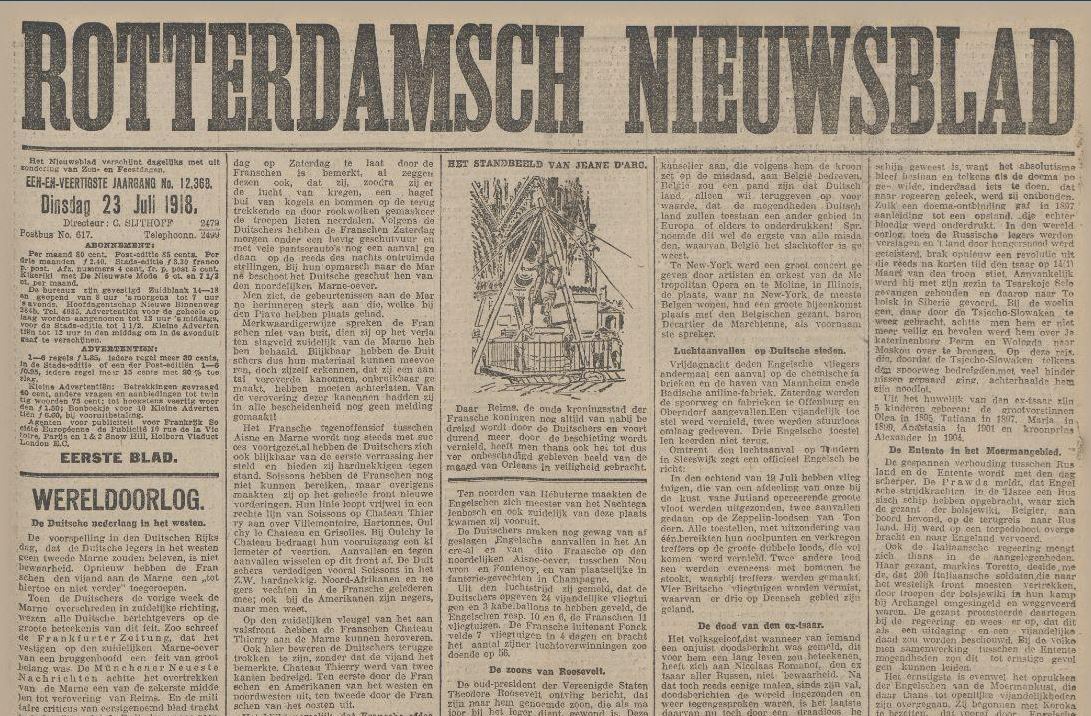 100 jaar geleden in de krant elektriciteit in Amsterdam, maar niet in Rotterdam? indebuurt