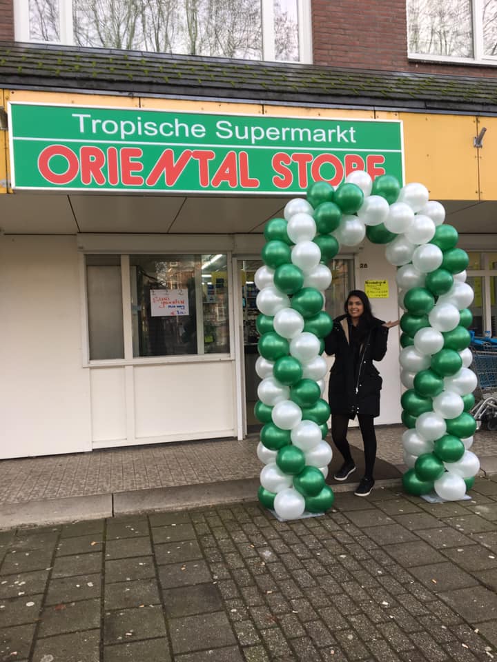 Tropische Supermarkt Oriental Store indebuurt Rotterdam