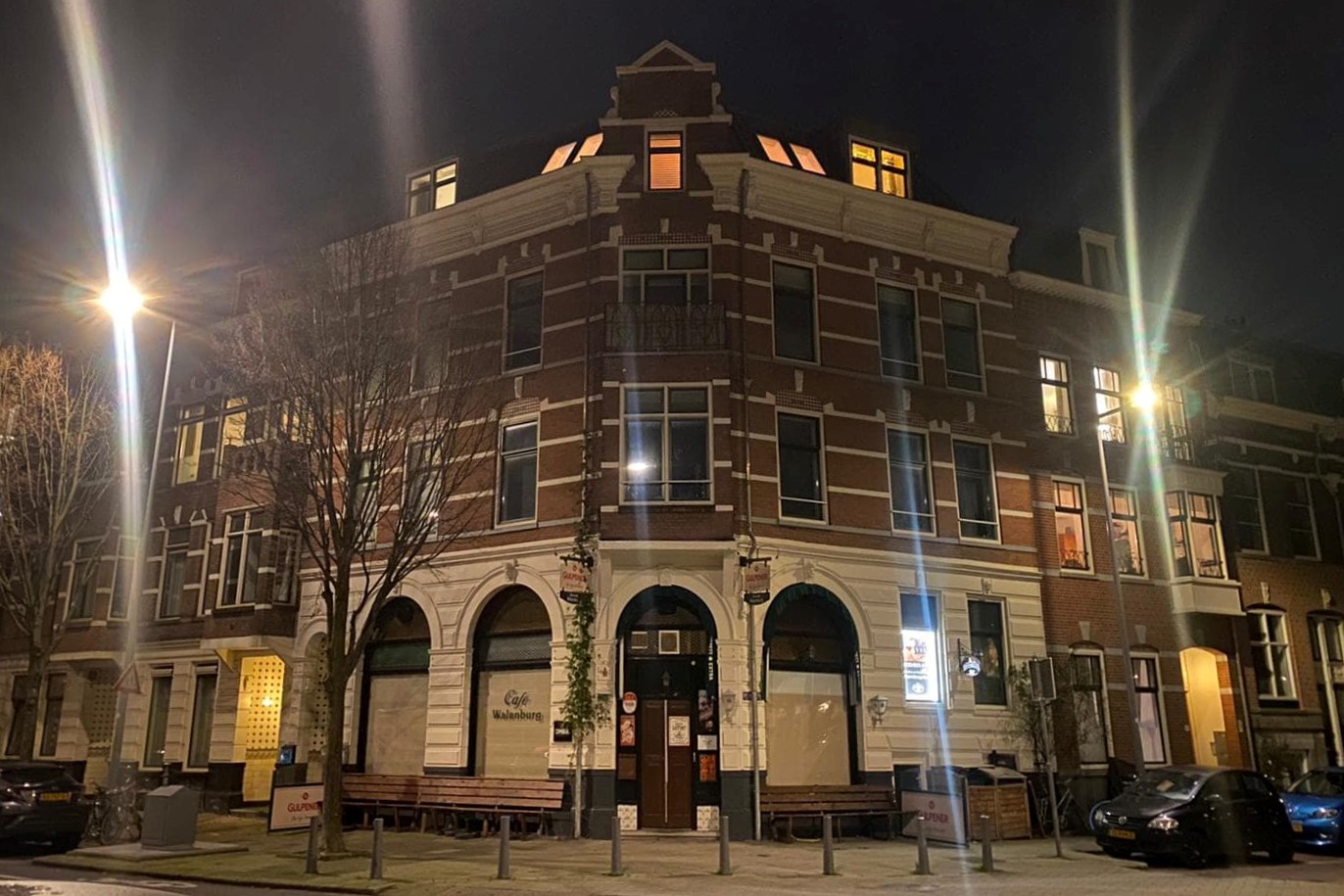 Café Walenburg Rotterdam dicht