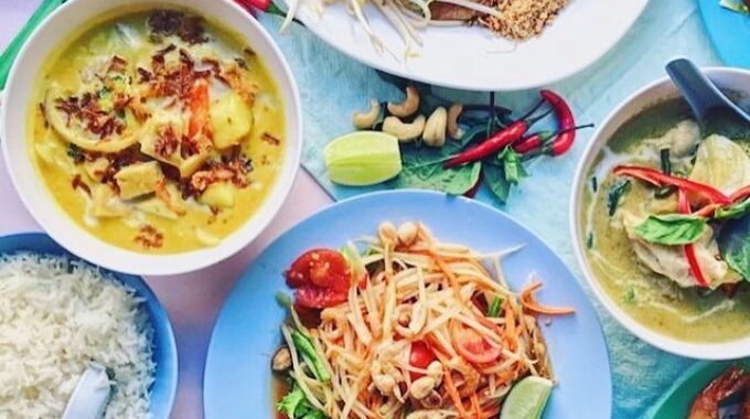 thais eten curry's soi3