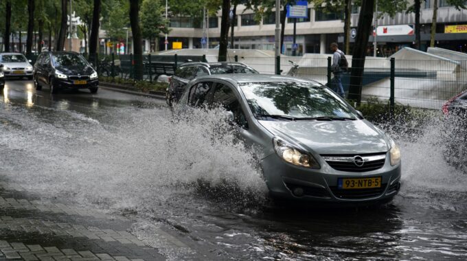 wateroverlast rotterdam