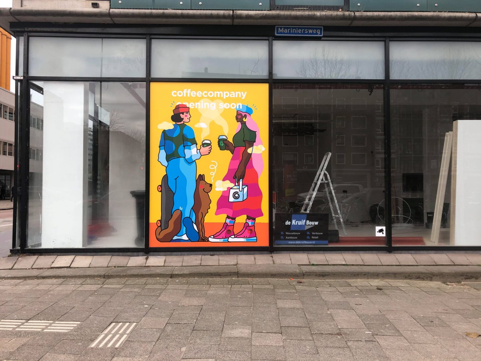 De derde Coffee Company van Rotterdam opent binnenkort op de Hoogstraat