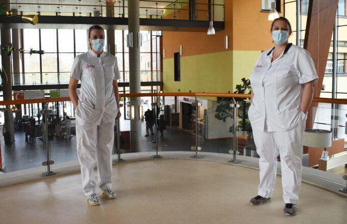 Verpleegkundigen corona afdeling Franciscus Gasthuis Vlietland Schiedam Erika Petra