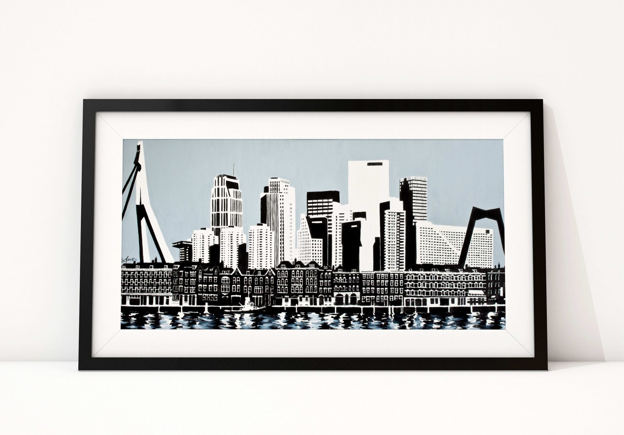 Art workshop in Rotterdam community center