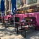 wunderbar roze muur