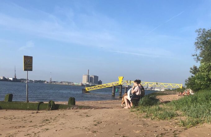 quarantainestrand heijplaat
