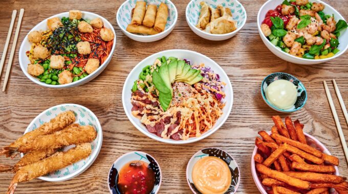ohana poke bowl en hapjes