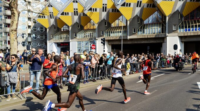 marathon rotterdam foto anp