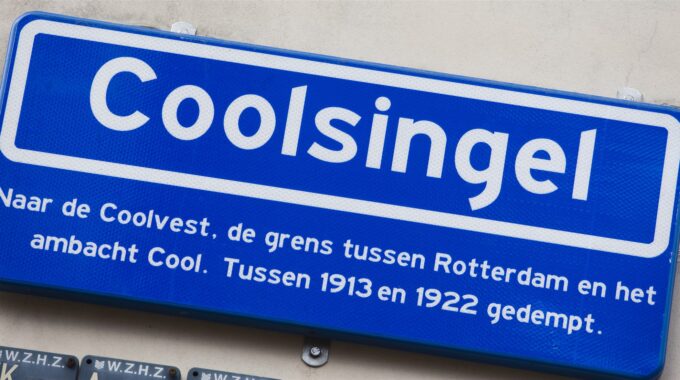 straatnaambord rotterdam coolsingel