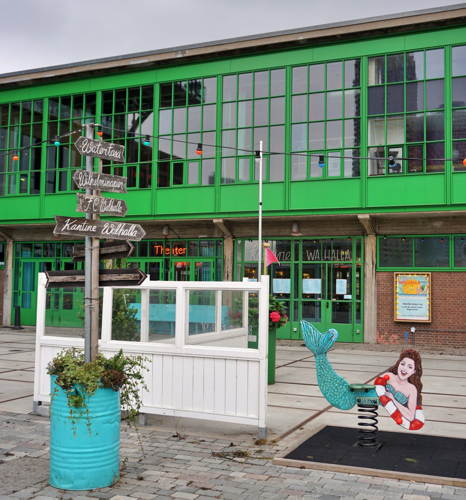 Kantine Walhalla indebuurt Rotterdam