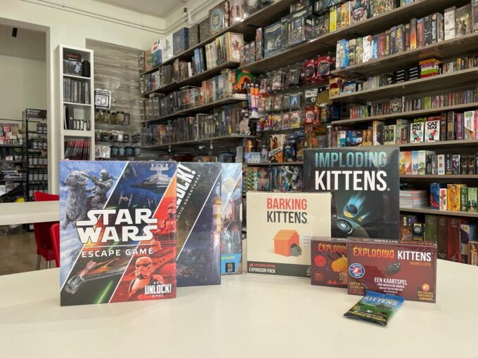 Mattijs en Frank runnen dé bordspelwinkel van Rotterdam ‘We