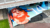 Creative Cruyff Court in Vreewijk, Rotterdam.