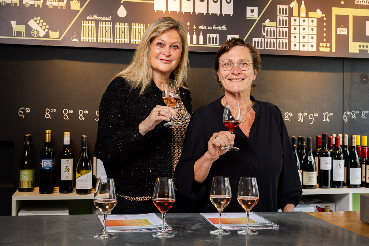 Bij Simone en Francie leer je over wijn op z’n Rotterdams: ‘Het is de opleiding van onze dromen’