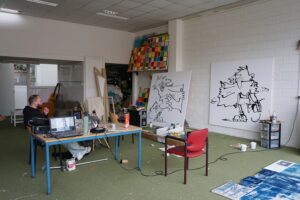 C3-studios aan de Huismanstraat 30 in Oud-Charlois