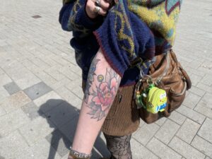 De streetstijl van Sarah