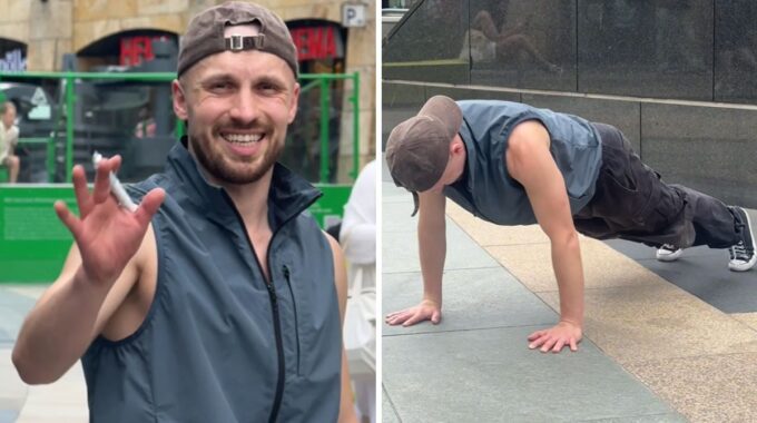 24 uur push-ups op een lege maag