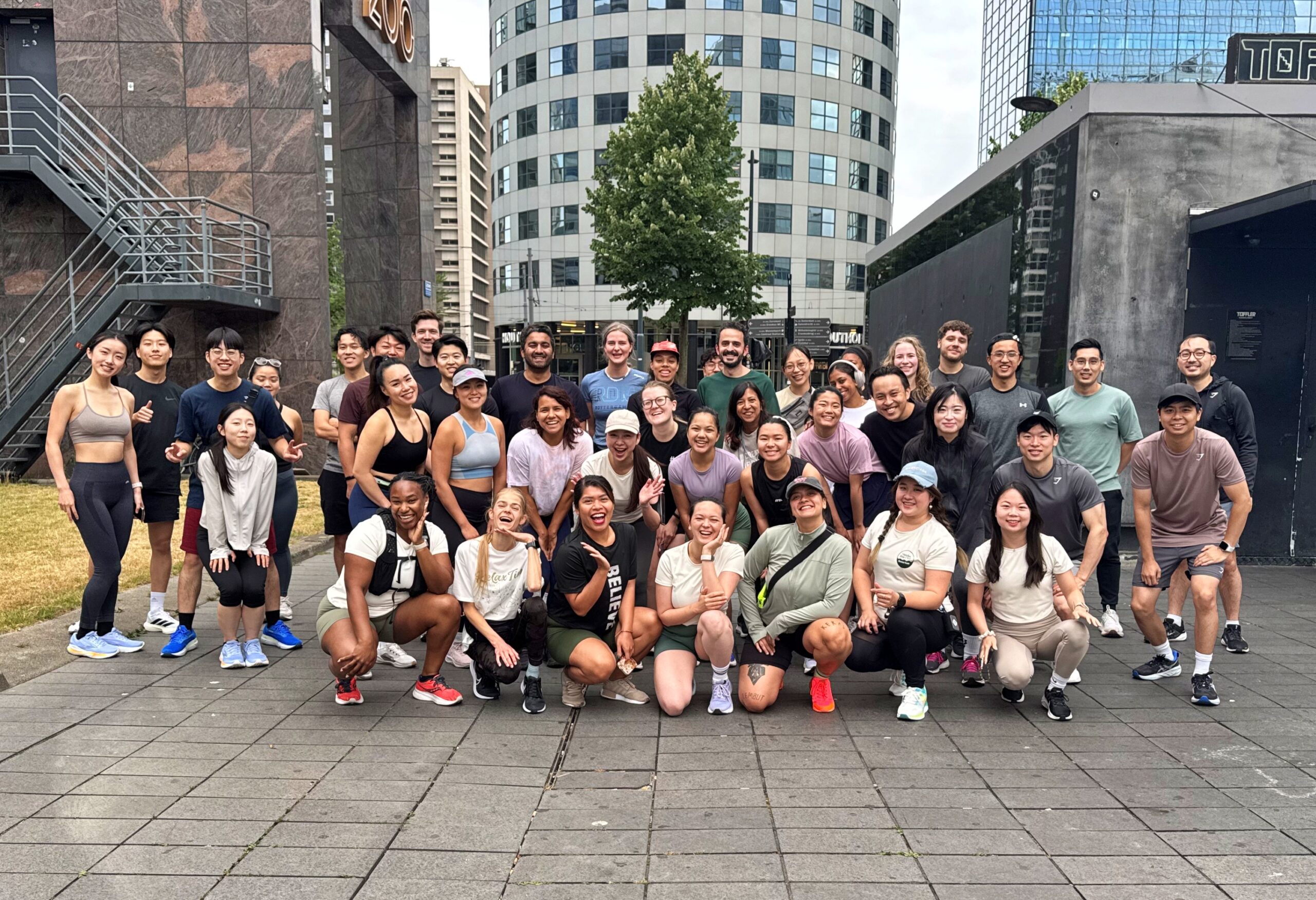 Hardlopen en matcha drinken: deze Rotterdamse running club doet het