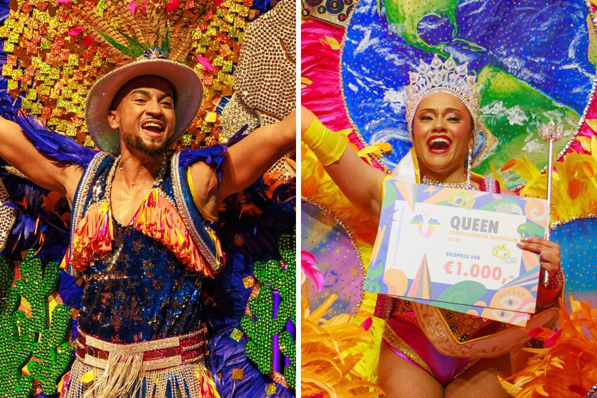 Broer en zus schrijven geschiedenis als King en Queen Zomercarnaval: ‘Droom die uitkomt’
