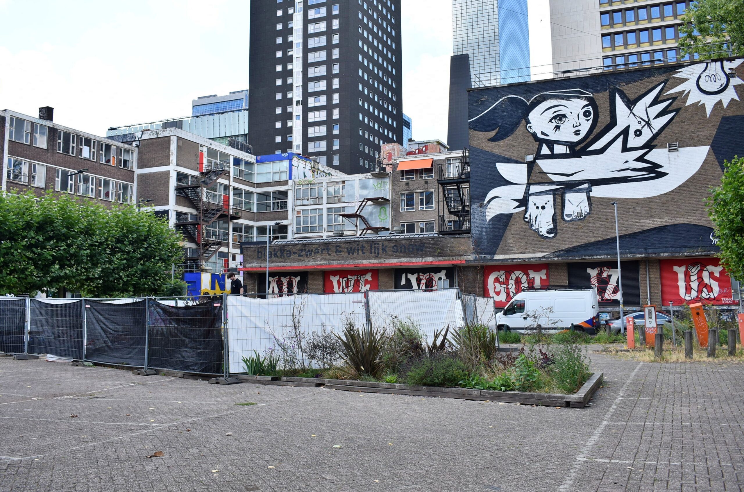Psst! Er komt een tijdelijk skatepark naast Biergarten