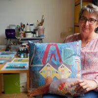 Quilt kunstwerken Rotterdam Andrea
