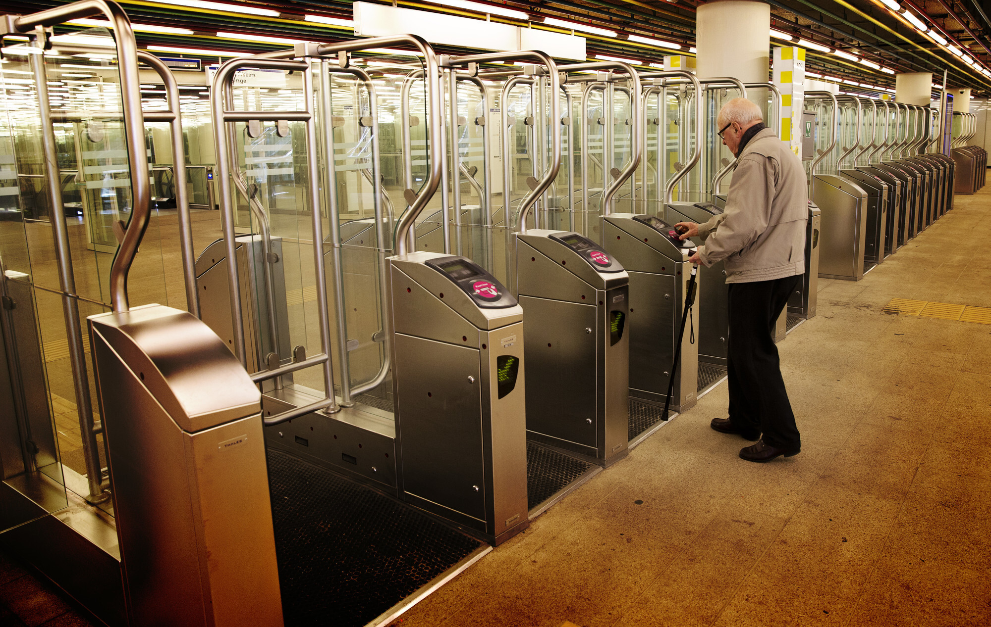Er rijden twee weken lang geen metro’s tussen Rotterdam Centraal en Beurs
