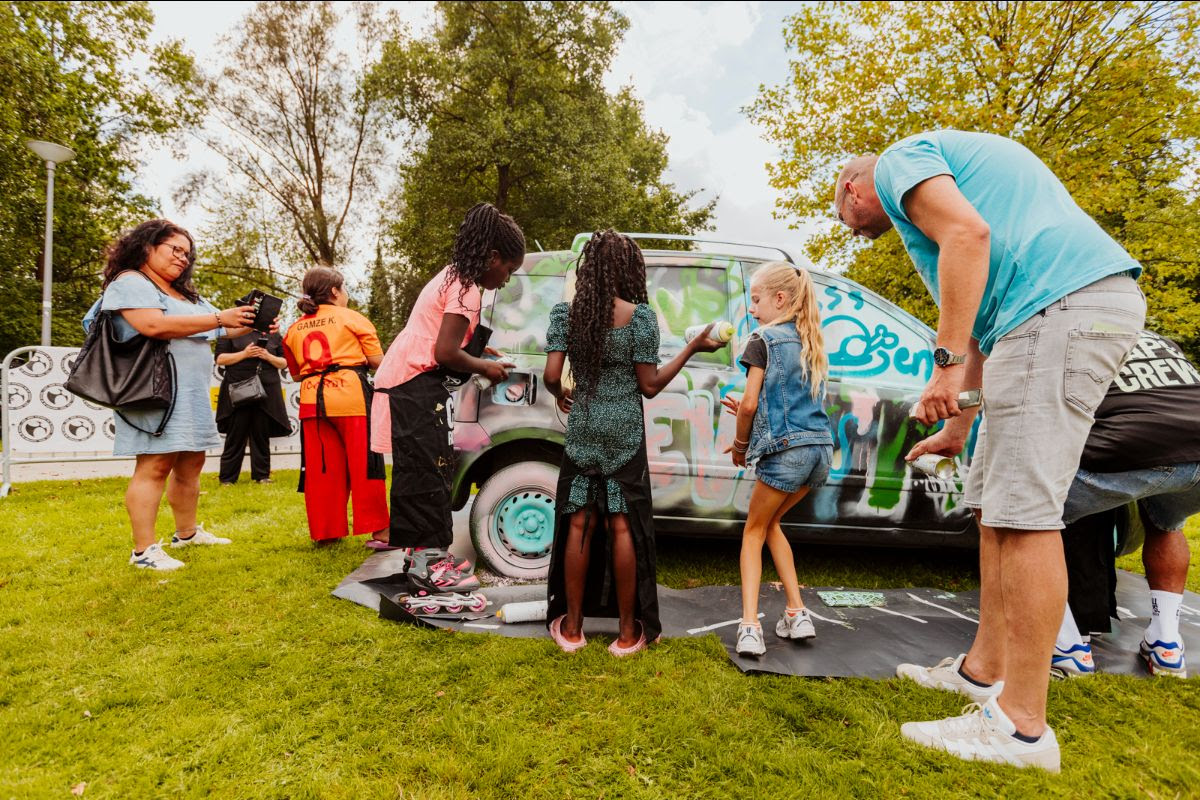Tijdens gratis streetart-festival All Caps bewonder je kunst op Zuid
