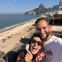 Owen en Iris in Rio de Janeiro