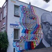 streetart muurschildering kunst beverwaard indebuurt Rotterdam foto