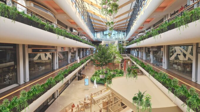 alexandrium visualisatie centrale hal boven