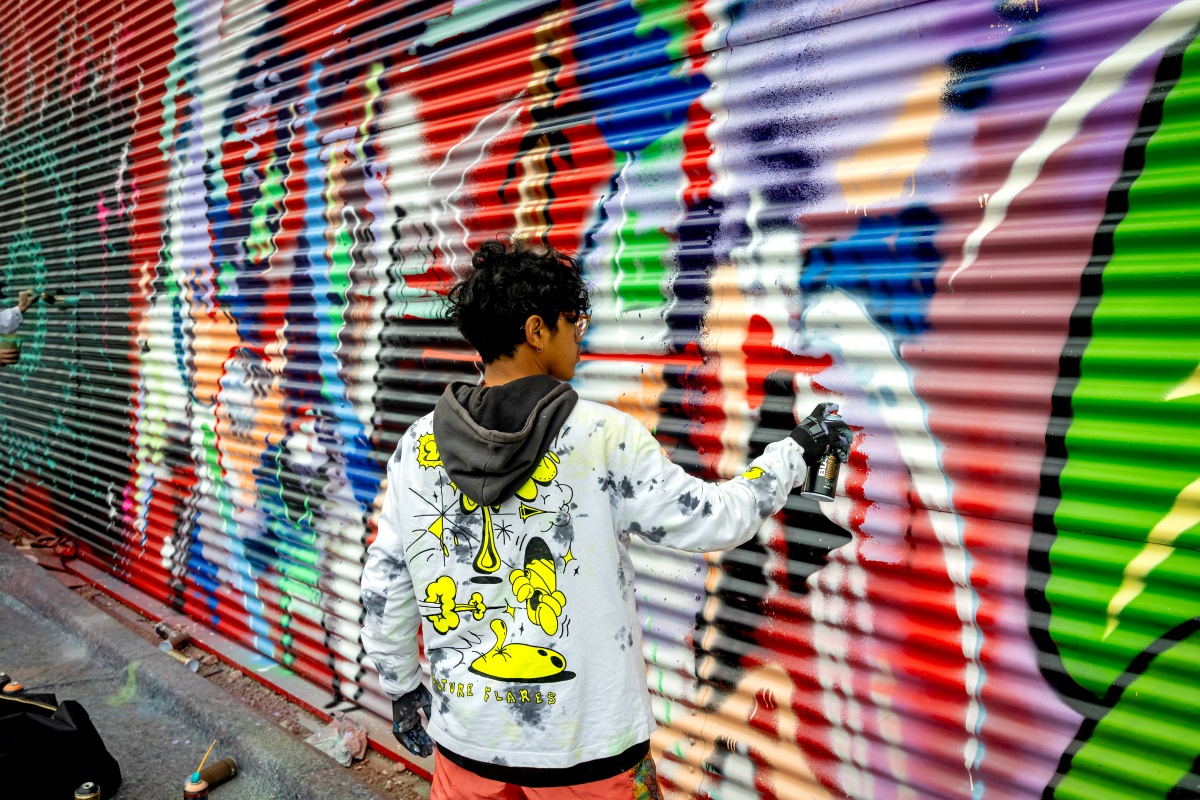 Rotterdam heeft eerste legale muur voor streetart en graffitikunst