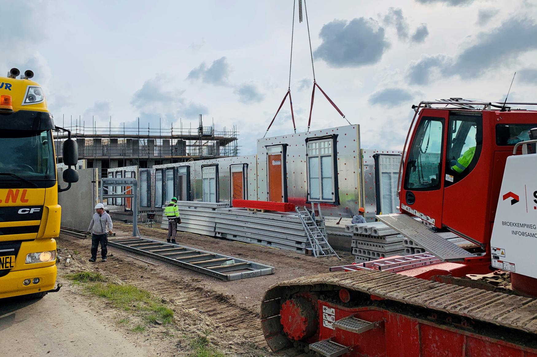 Nieuw Hollands Huis artikel okt 2020 - bouw bezig