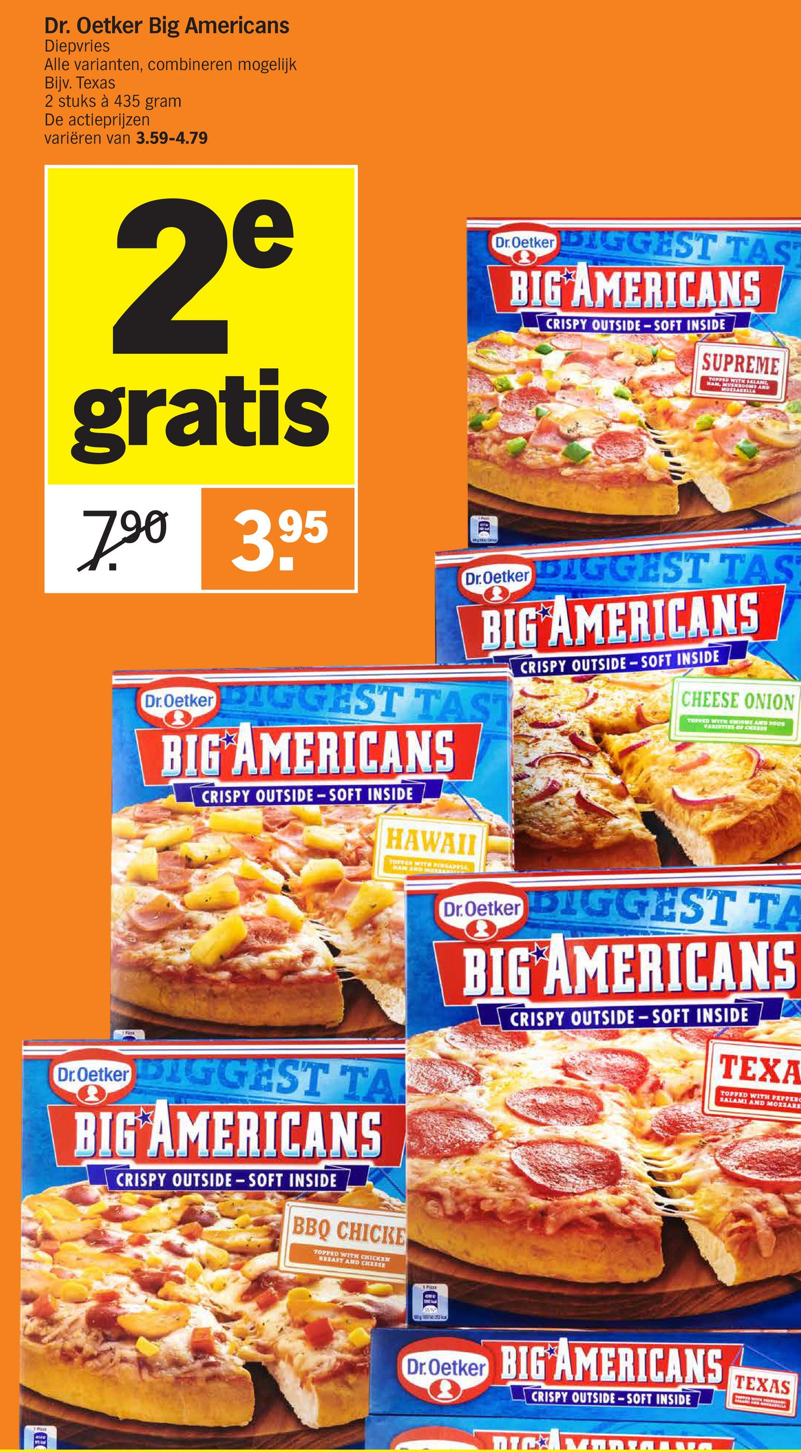 Dr Oetker Big Americans Van 7 90 Voor 3 95 Indebuurt Schiedam