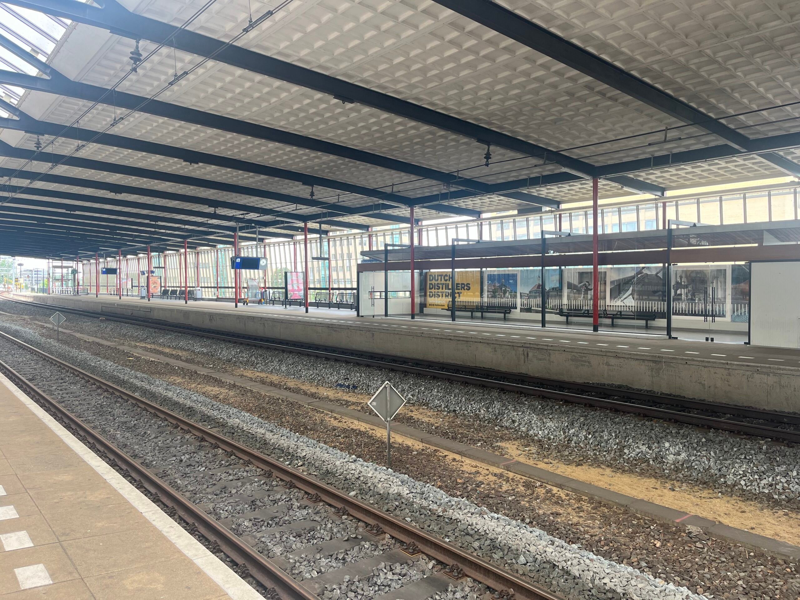 Goed om te weten: op deze dagen rijden er geen treinen tussen Schiedam en Delft
