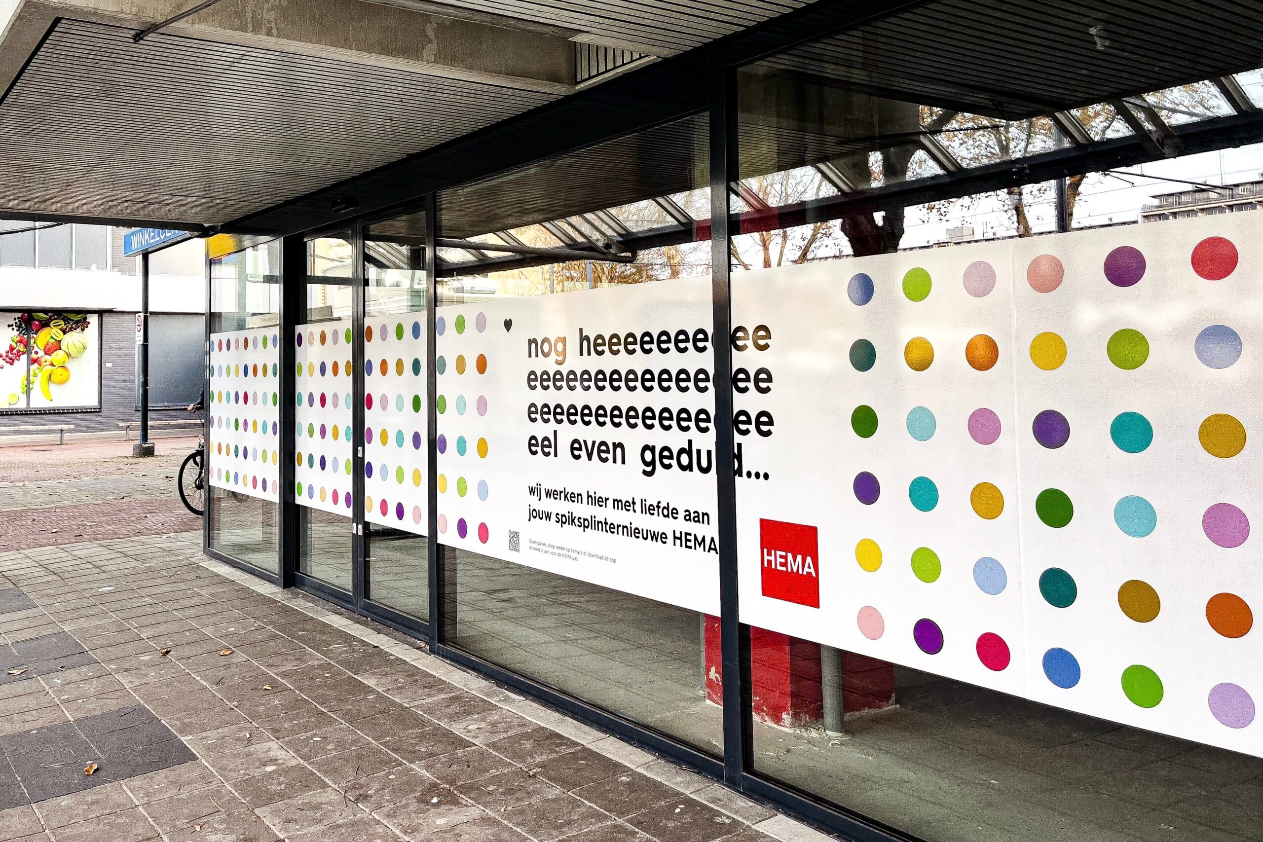 Alle tompoezen nog aan toe! Hier in Schiedam komt een nieuwe Hema