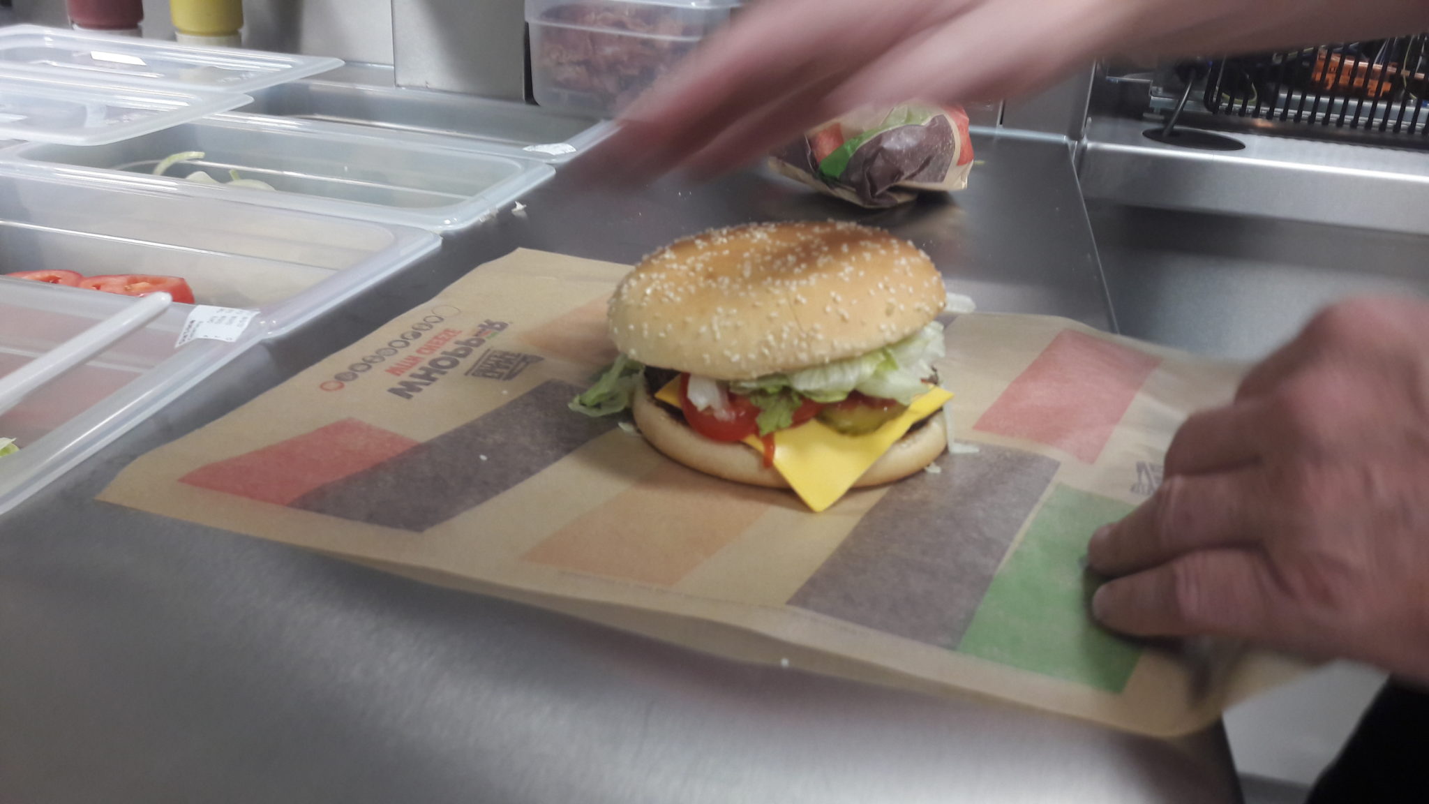 Whopper Burger King bezorgen