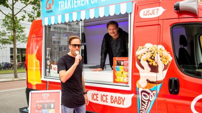 Q-ice cream truck