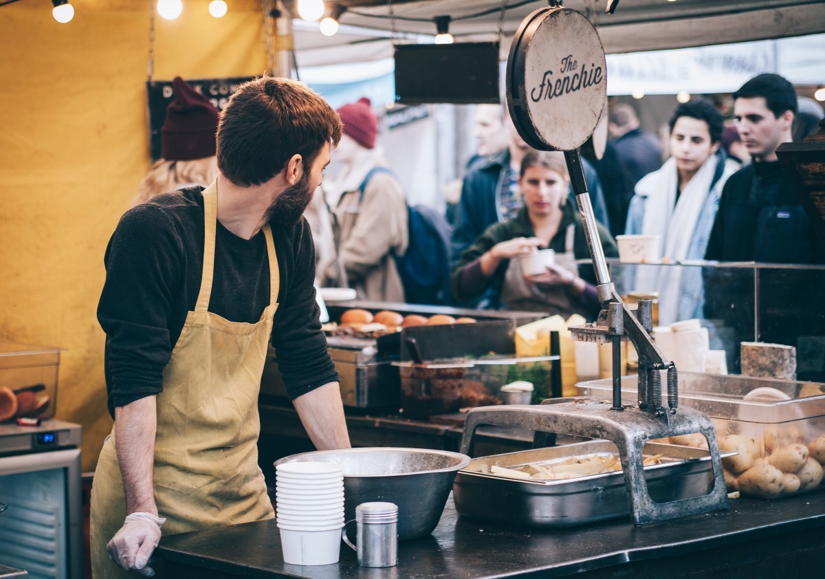 Kok koken eten food festival