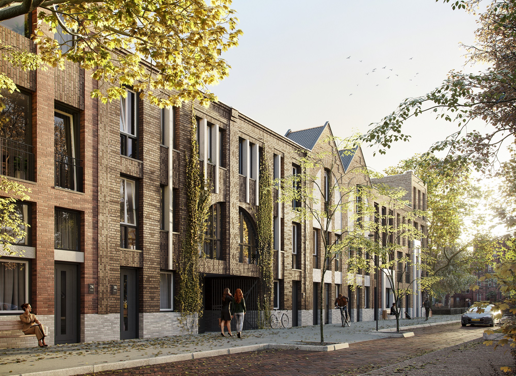 Leidsche Rijn krijgt er 98 nieuwe huurwoningen met binnentuin bij indebuurt Utrecht
