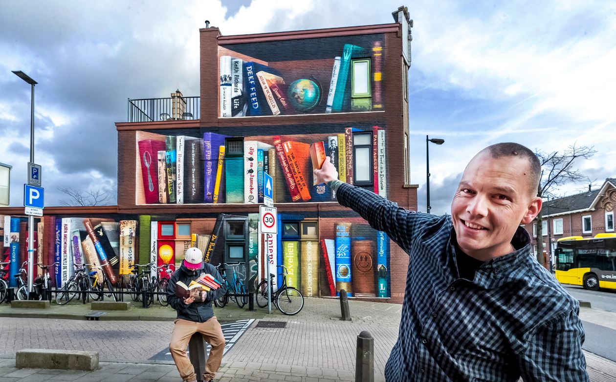 Ook in Frankrijk en Engeland hebben ze nu zo’n vette ‘Utrechtse’ boekenkast