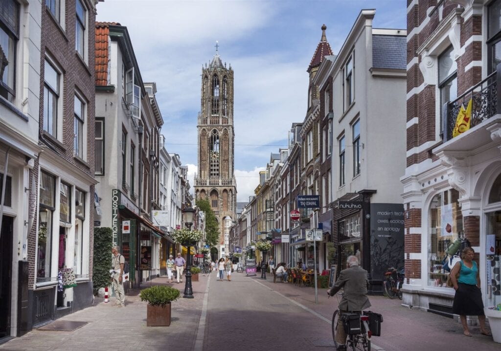 Zadelstraat Domtoren Utrecht