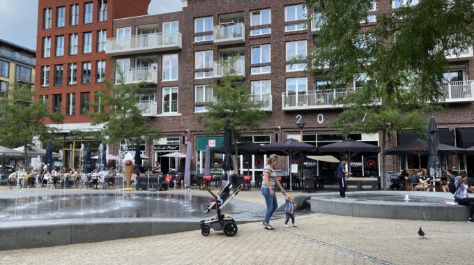 mensen terras