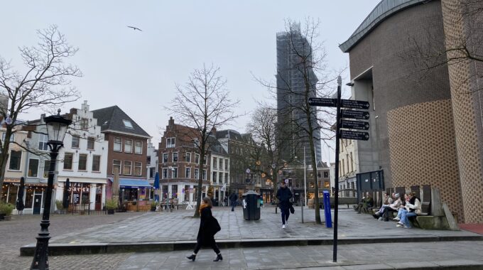 binnenstad januari 2022 corona