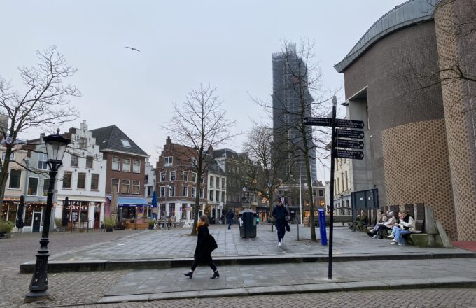 binnenstad januari 2022 corona