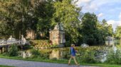 Rondom Slot Zeist dicht bij Utrecht zijn mooie wandelroutes in de herfst