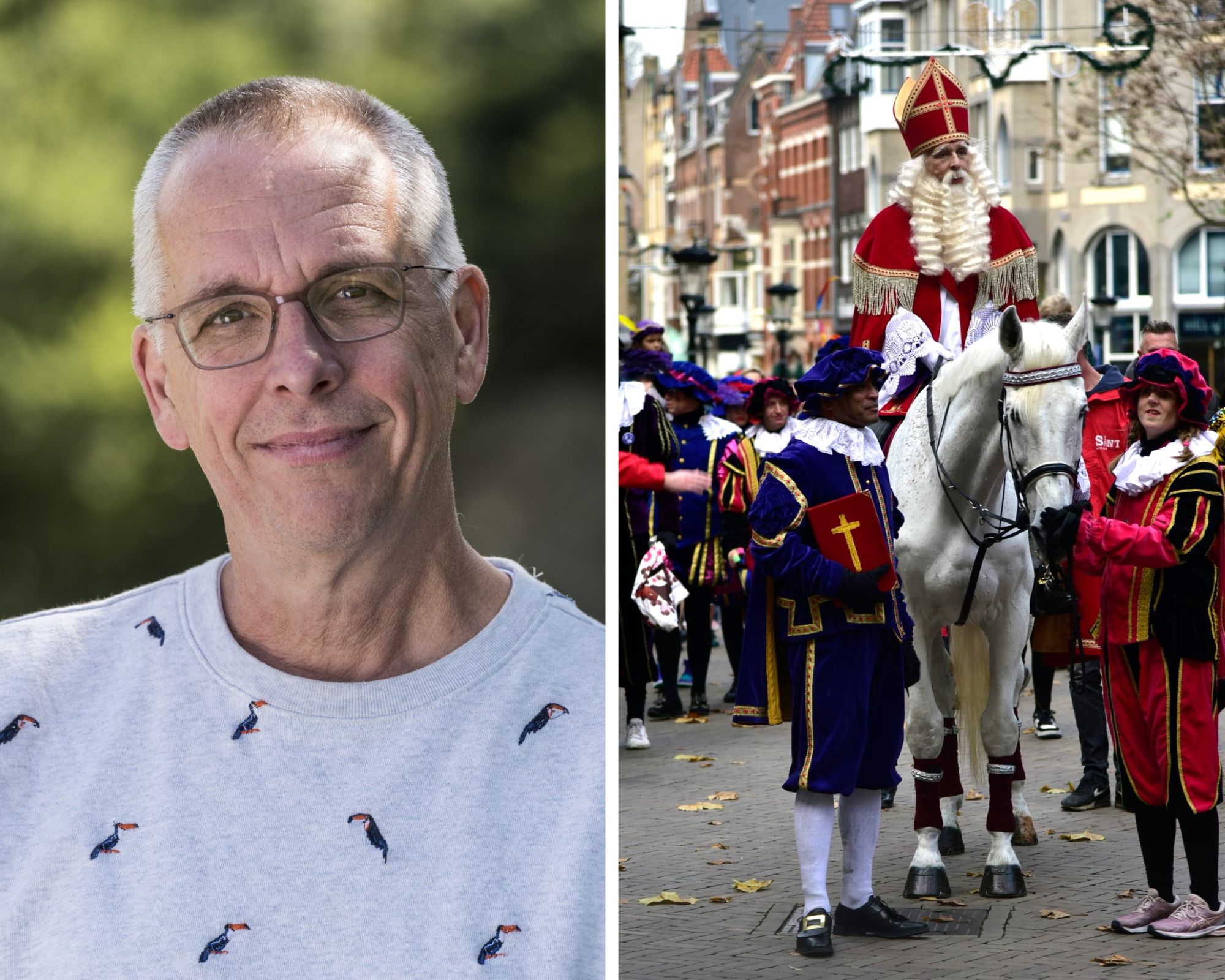 Bert (65) is Sinterklaas van Utrecht: ‘Ik wil dat alle kinderen zich gezien voelen’
