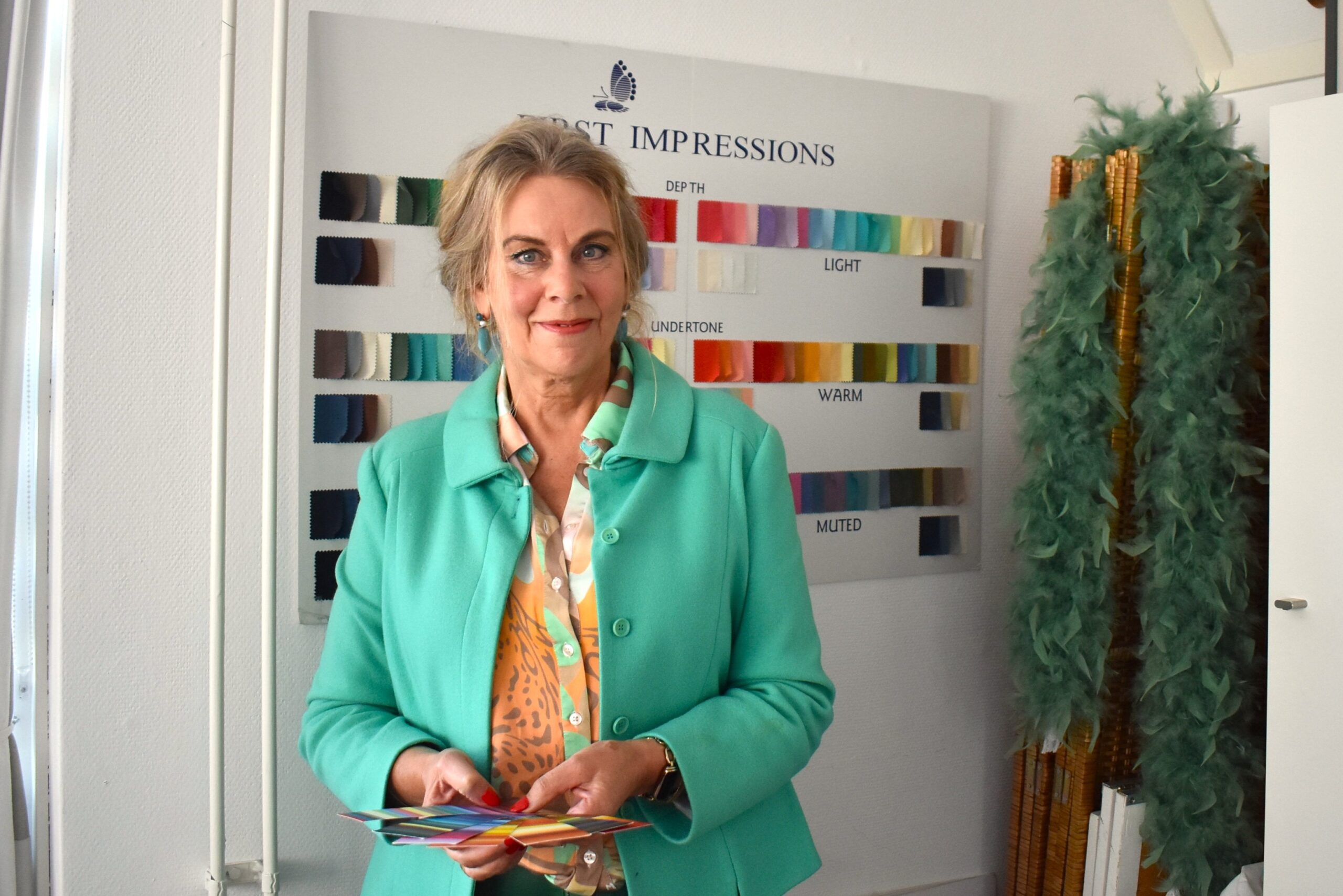 Wilma geeft kleuranalyses: ‘Jij moet de kleur dragen, niet andersom’