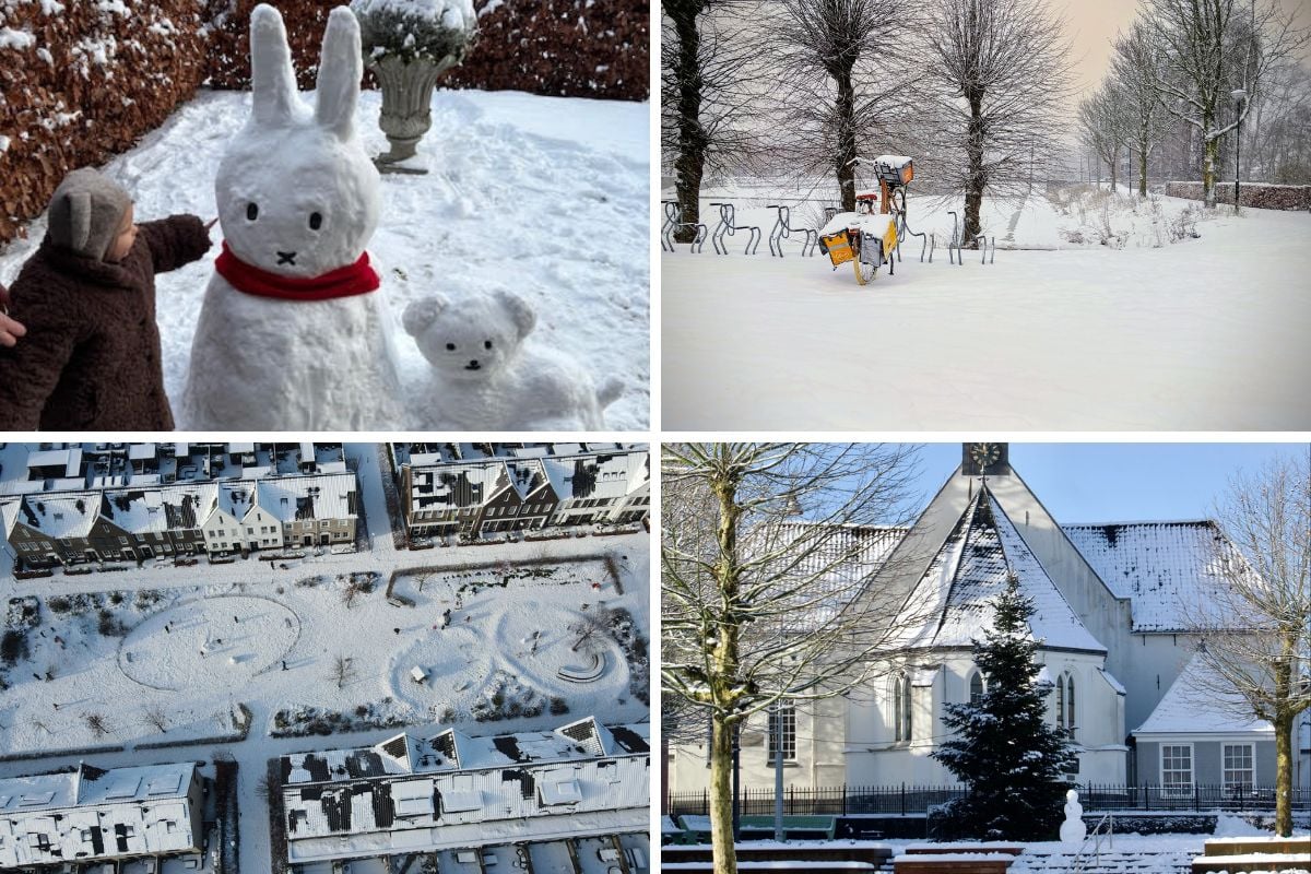 Winterwonderland! Dit zijn jullie mooiste foto’s van Veenendaal in de sneeuw